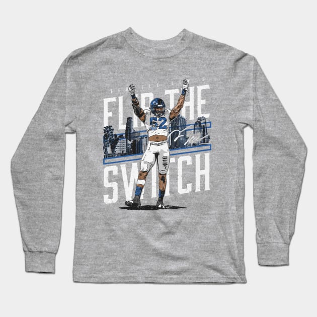 Terrell Lewis Los Angeles R Flip The Switch Long Sleeve T-Shirt by Buya_Hamkac